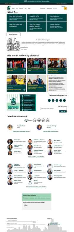 Skærmbillede detroitmi.gov