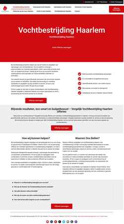 Screenshot vochtbestrijdinghaarlem.com