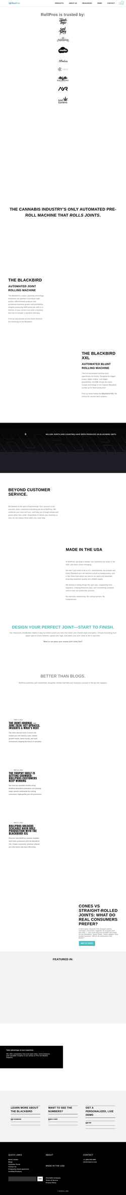 Screenshot rollpros.com