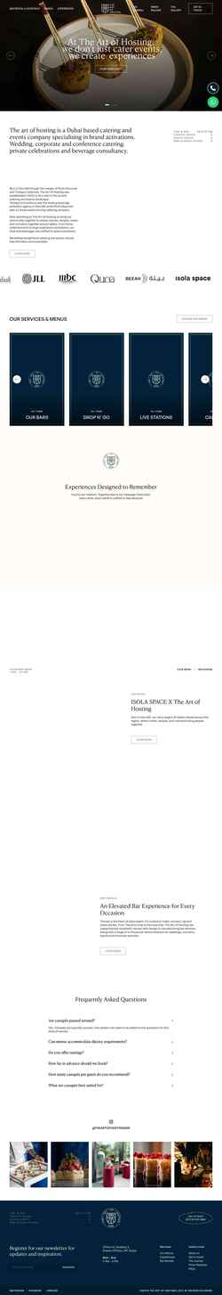 Screenshot theartofhosting.me