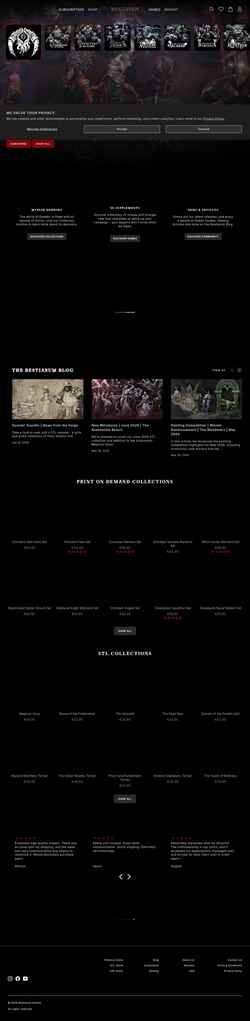 Screenshot bestiarumgames.com