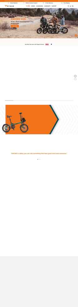 Captura de pantalla engwe-bikes-eu.com