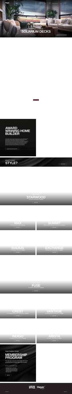 Screenshot hayerbuildersgroup.com