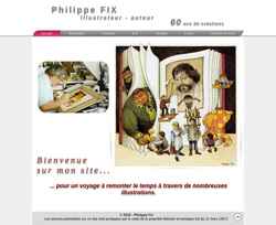 Screenshot www.philippe-fix.com