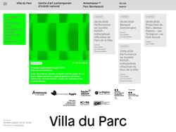 Screenshot villaduparc.org