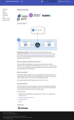 スクリーンショット external-secrets.io