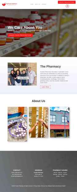Screenshot frontierpharmacykenedy.com