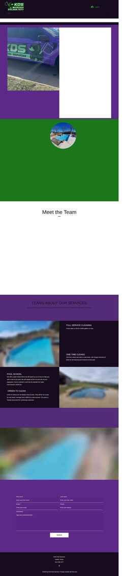 Screenshot www.kdspoolservices.com