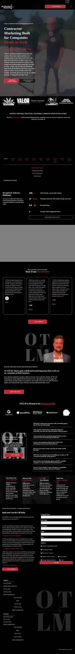 Screenshot www.otlm.net