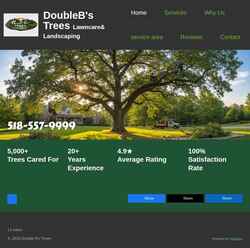 Screenshot www.doublebtrees.com