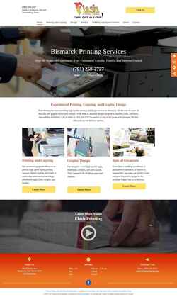 Screenshot www.flashprinting.com
