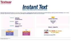 Екранна снимка textware.com