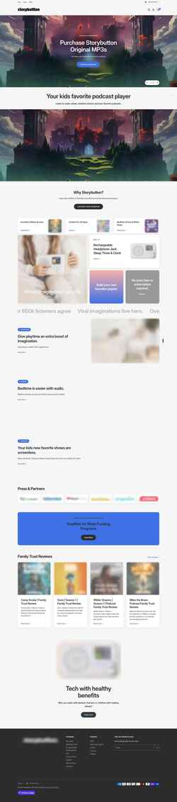 Screenshot storybutton.com