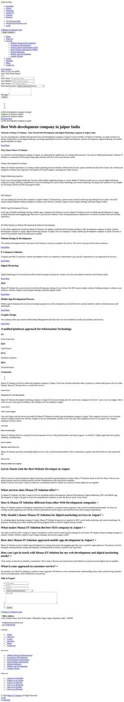 Screenshot manasitsolution.com