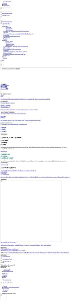 Screenshot www.ewr-ag.com