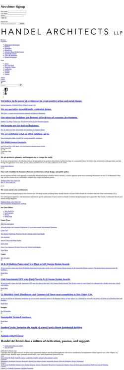 Screenshot handelarchitects.com
