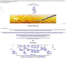 Screenshot www.tncneedle.com
