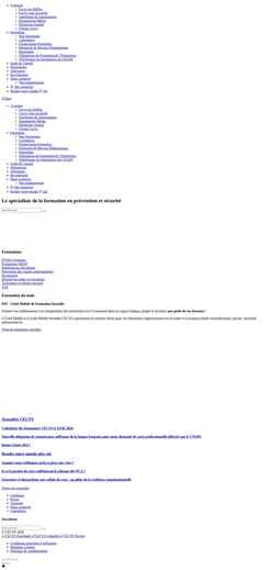 Screenshot www.cecys.fr