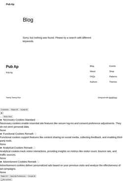 Screenshot pubap.com