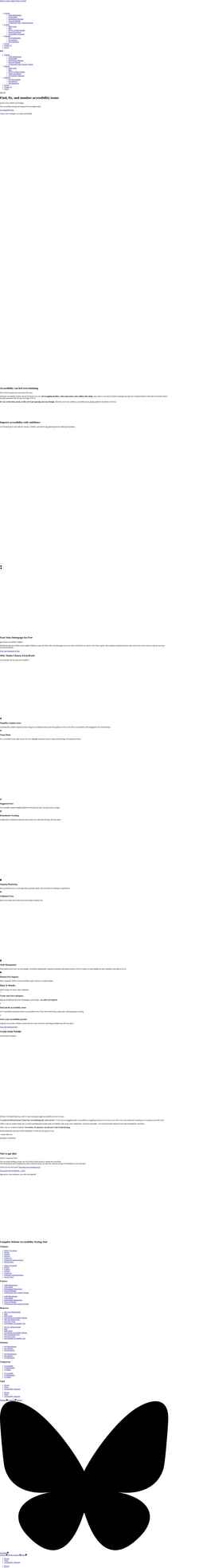 Captura de pantalla aaardvarkaccessibility.com