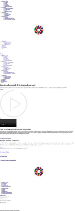Screenshot fondationdrjulien.org
