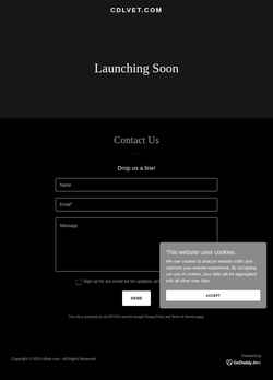Screenshot cdlvet.com
