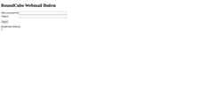 Skärmdump webmail.savvy.cz