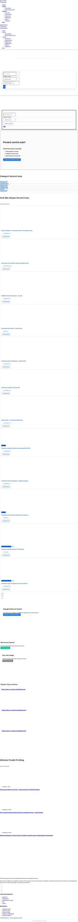 Screenshot serviciiauto.net