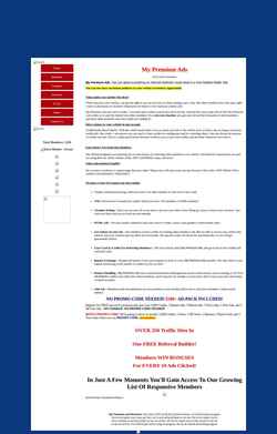 Screenshot mypremiumads.com