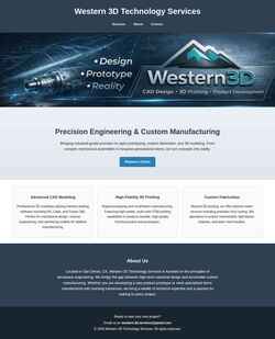 Screenshot western3d.com