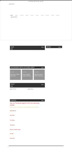 Screenshot www.letchengrey.com