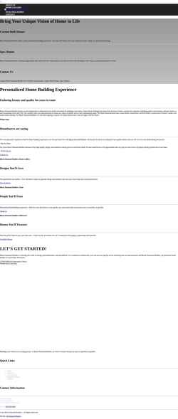 Screenshot blackdiamondbuilderswi.com