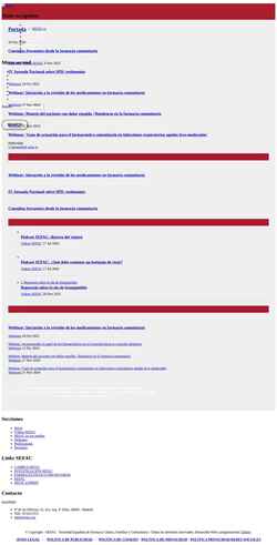 Screenshot www.sefac.tv