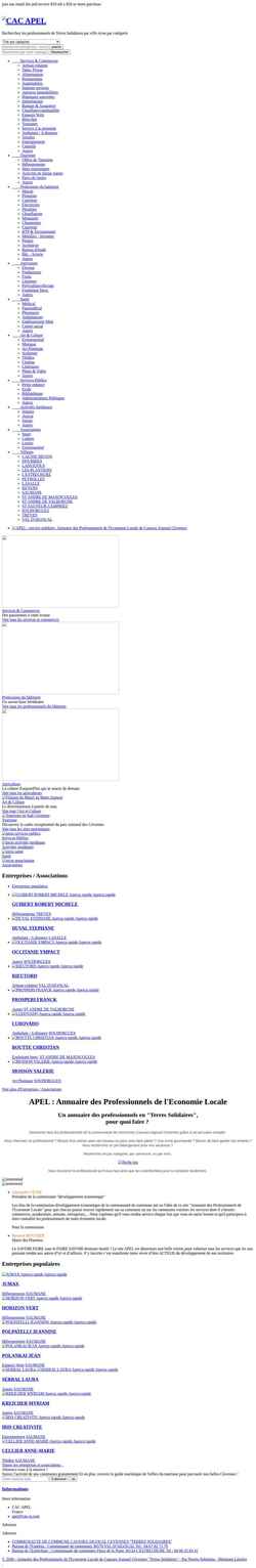 Screenshot apel-cac.fr