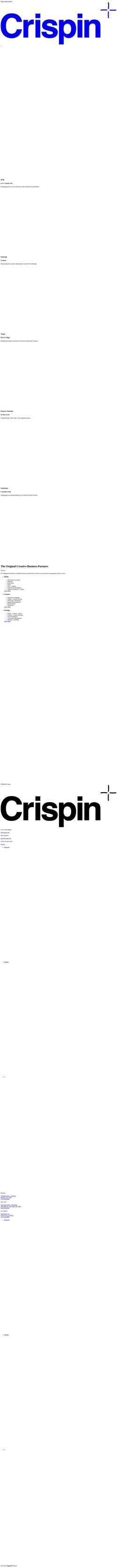 Screenshot www.crispin.com
