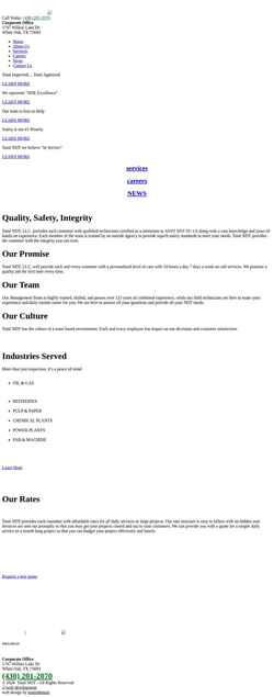 Screenshot www.total-ndt.com