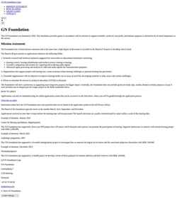 Screenshot gnfoundation.dk