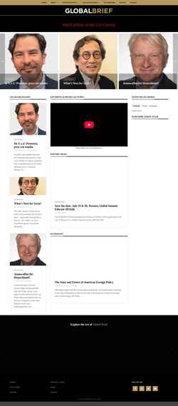Снимак екрана globalbrief.ca
