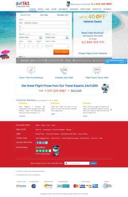 Ekraanipilt airtkt.com