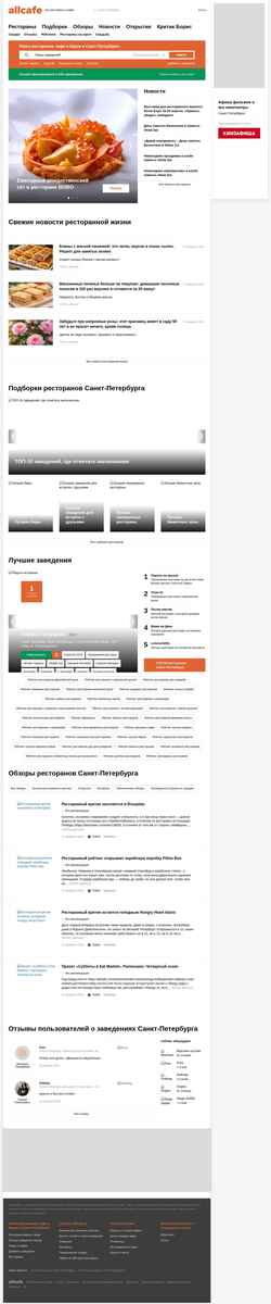 Skærmbillede spb.allcafe.ru