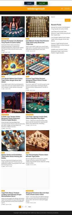 Screenshot webdesignmash.com