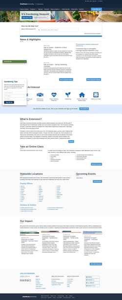 Schermata extension.usu.edu