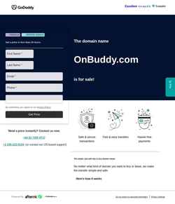Captura de pantalla onbuddy.com