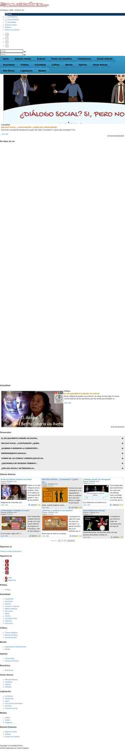 Captura de pantalla actualidadetnica.com