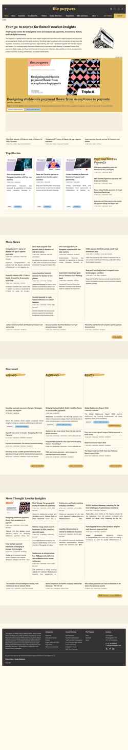 Screenshot thepaypers.com