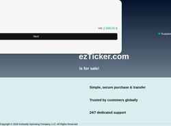Captura de pantalla ezticker.com