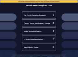 Schermata worldchesschampions.com