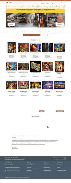 Zrzut ekranu afremov.com