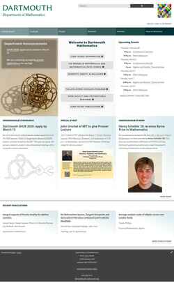 Скриншот math.dartmouth.edu