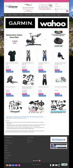 Zrzut ekranu slanecycles.com